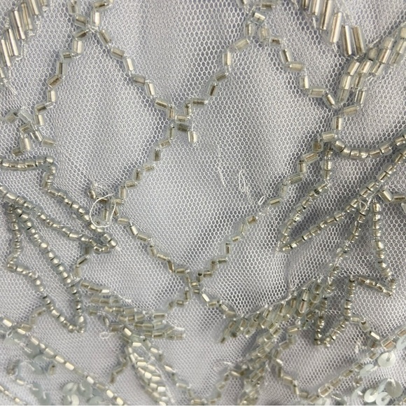 Adrianna Papell Plus Womens Beaded Maxi Evening Dress Size 20W - Picture 4 of 13